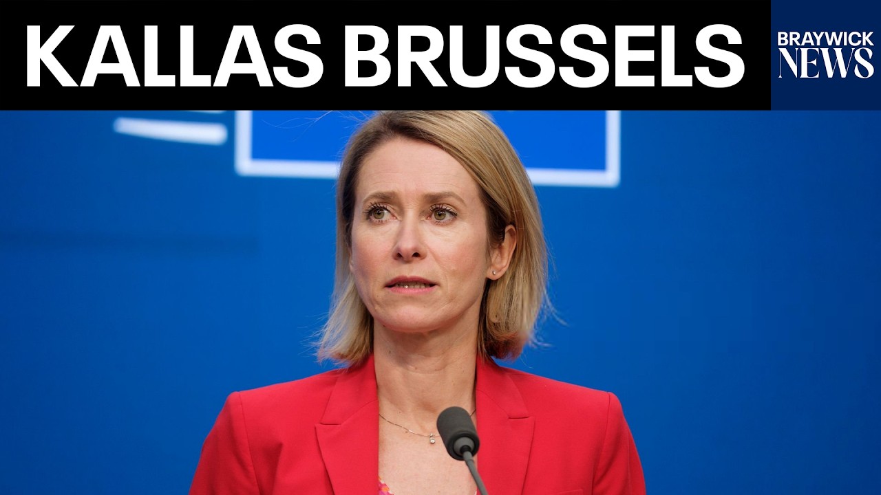 LIVE: EU Foreign Policy Chief Kaja Kallas Holds Brussels Presser