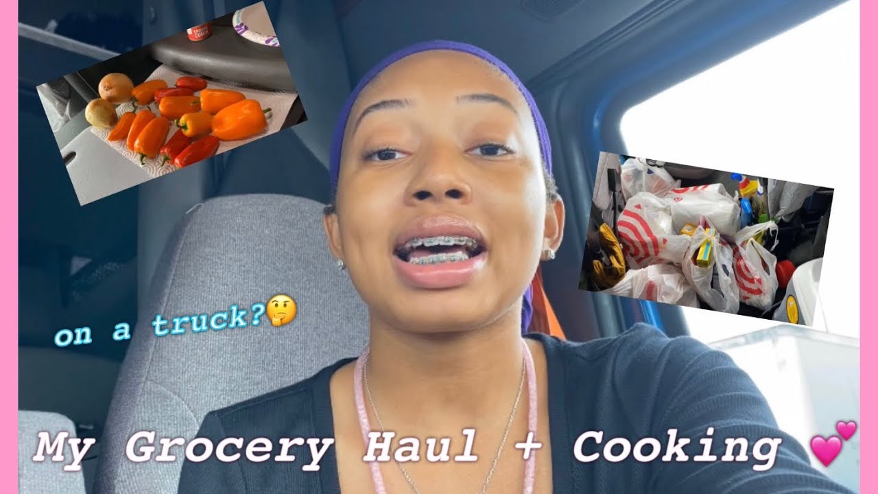 My TRUCK Grocery Haul + Cooking 😋