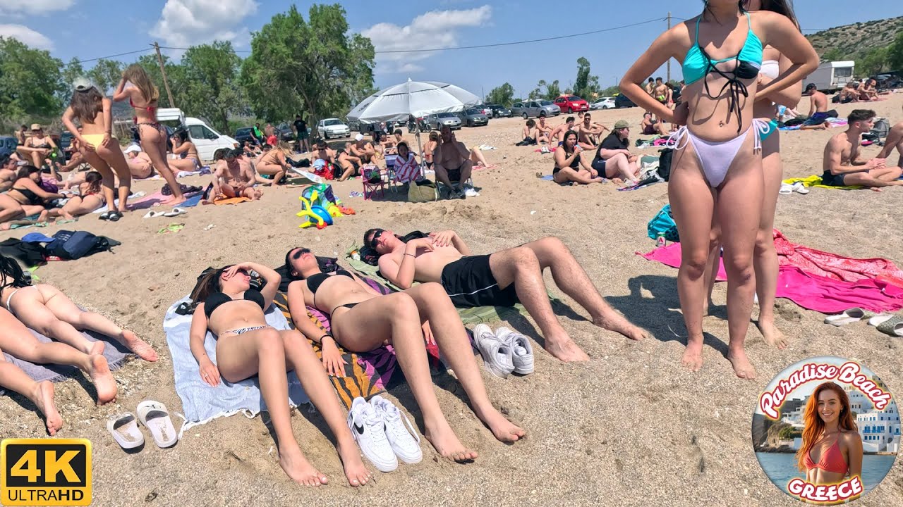🌴When Does Beach Season Start in Greece? | VARKIZA Beach Walk Athens 🇬🇷