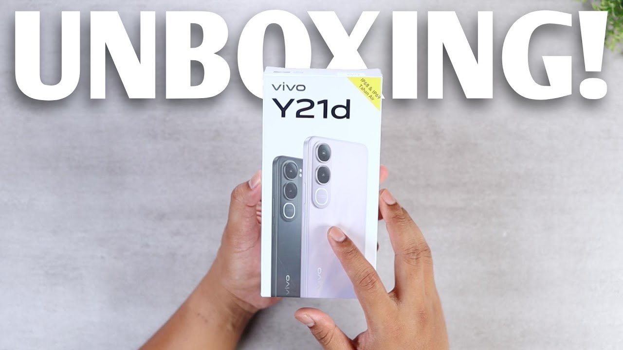 Unboxing vivo Y21d | HP 2 Jutaan Yang Tahan Banting!