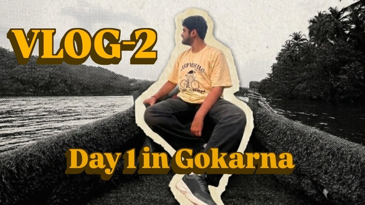 Gokarna Day 1 🌊 | Beach Morning, Room Wait Struggles & Magical Honnavar Backwaters!