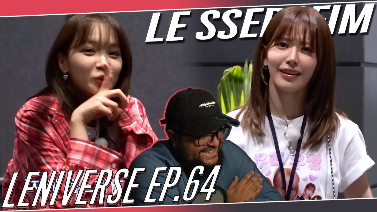 LE SSERAFIM 'LENIVERSE EP.64' REACTION | SAKURA CAN'T GET RID OF THIS CARD 😂
