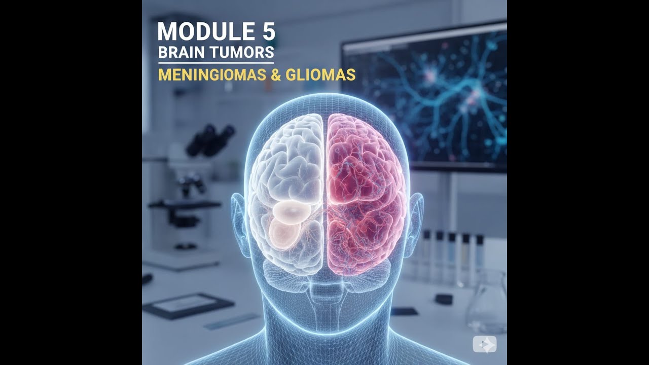 Module 5 Brain Tumors (Meningiomas & Gliomas) - Prof Dr Syed Ather Enam