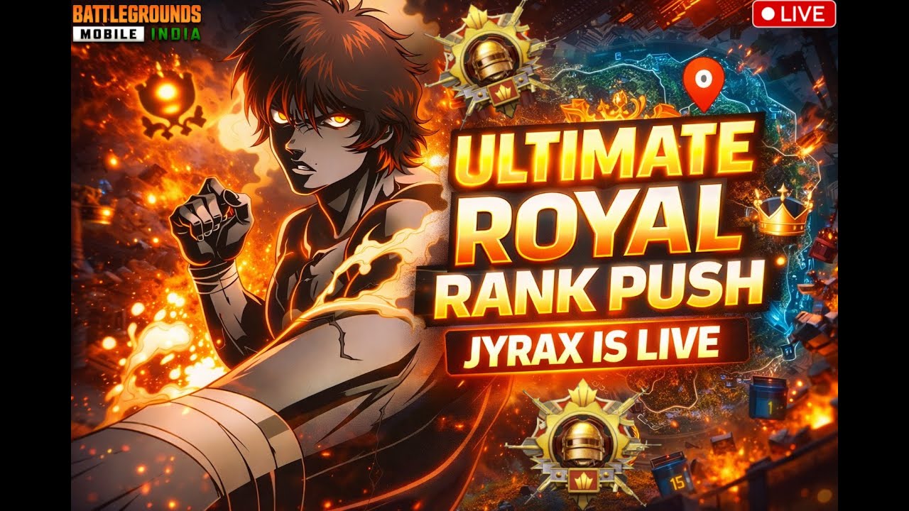 ULTIMATE ROYAL RANK PUSH | JYRAX IS LIVE