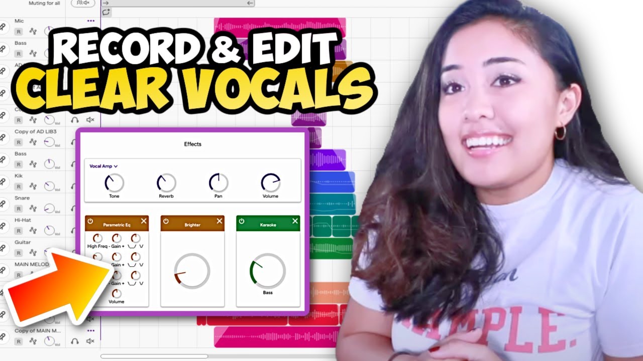 How To Record/Edit CLEAR VOCALS on Soundtrap!