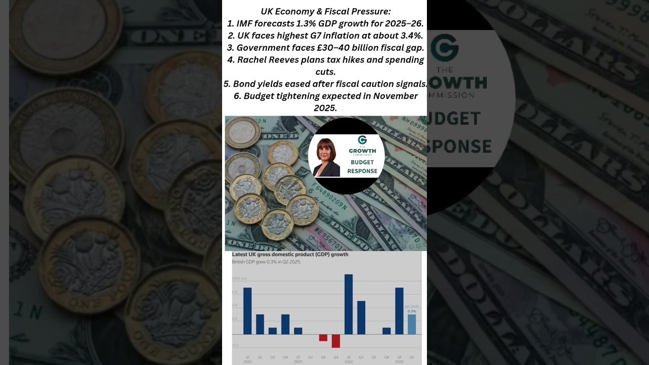 UK economy and fiscal pressure #UK #world # economy