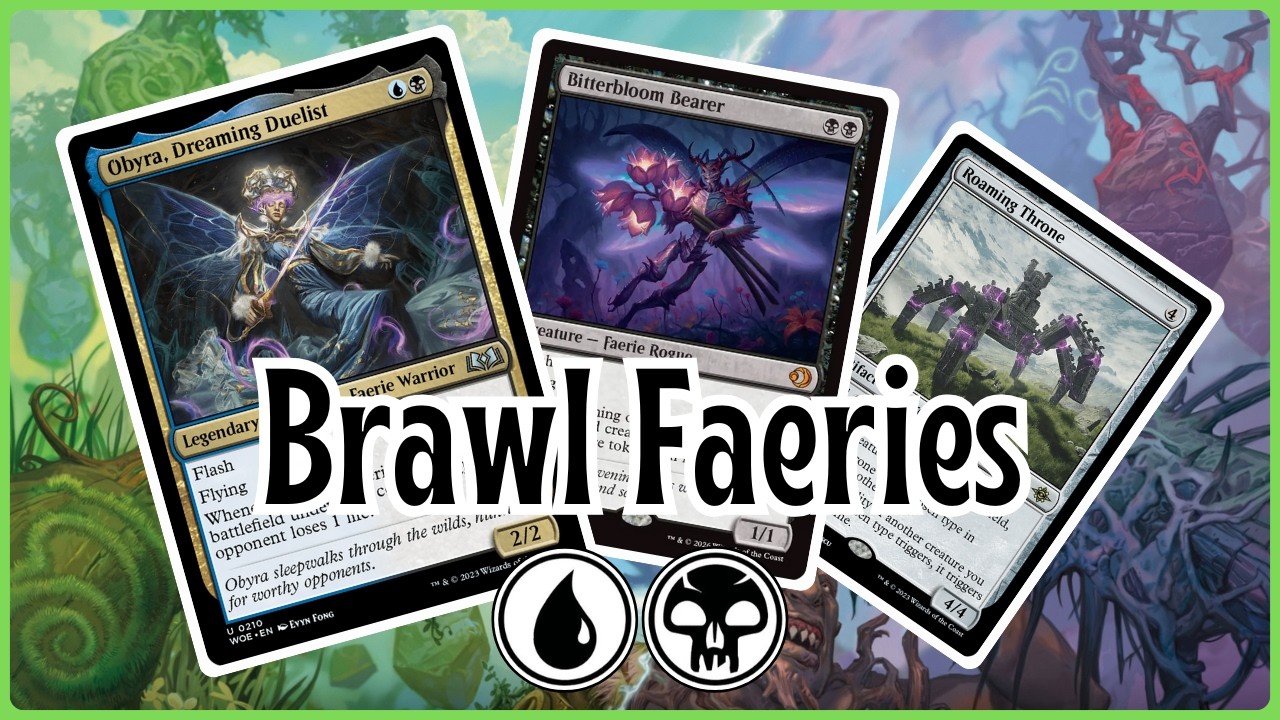 Brawl | Dimir Faeries & Flash Obyra | Standard Brawl Deck Commander | MTGA