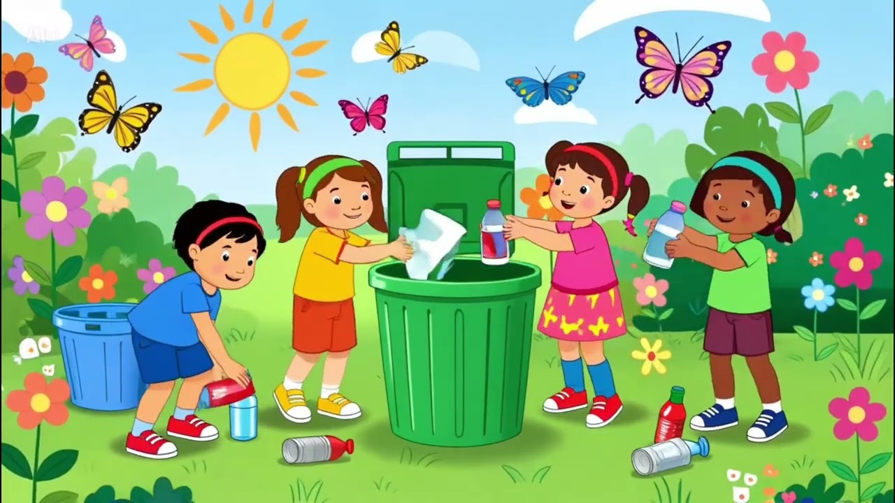 🎶 Cada cosa en su lugar ♻️ | Canción infantil para aprender a cuidar el planeta 🌍