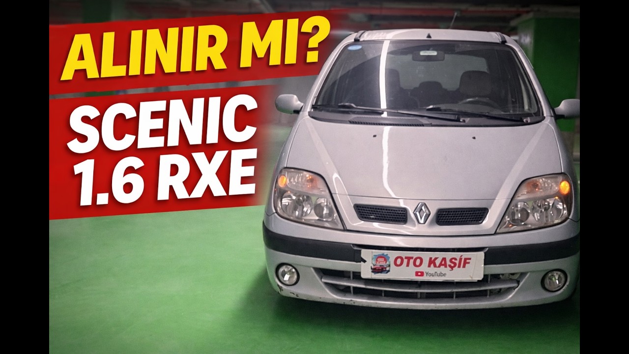 Renault Scenic 1.6 RXE İncelemesi | Uygun Fiyatlı Aile Otomobili