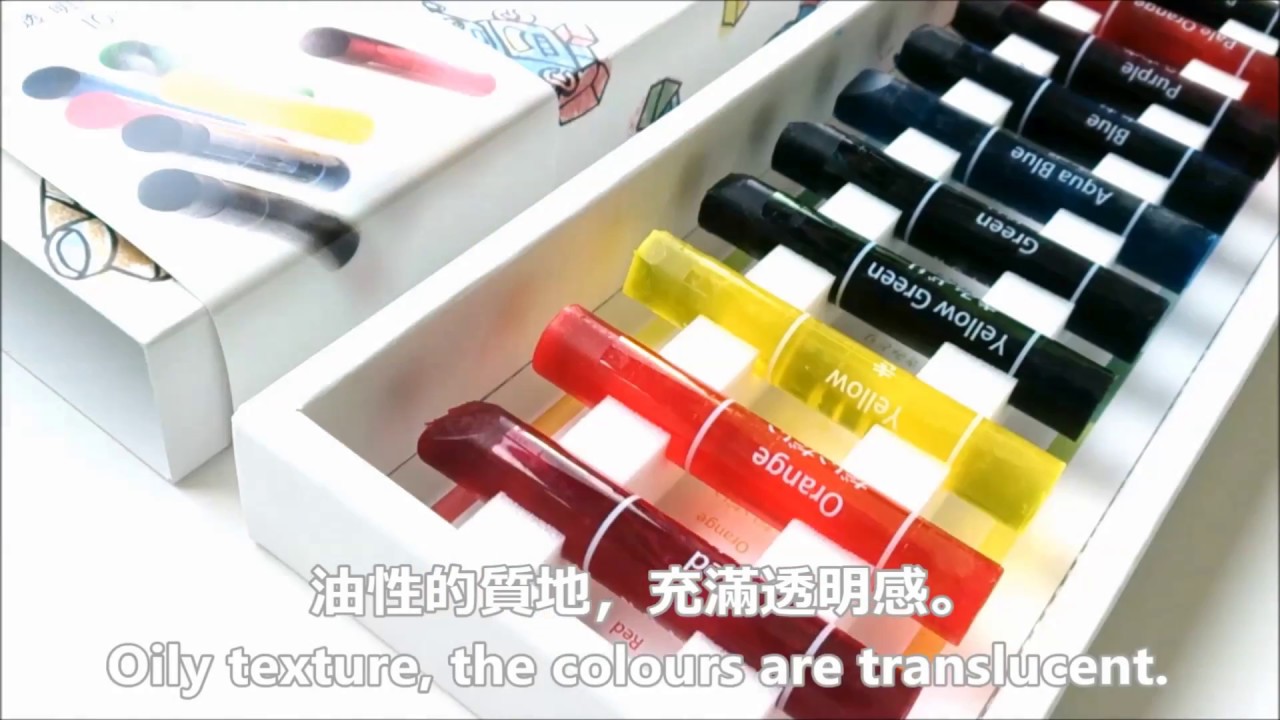 KOKUYO Clear Crayons / 透明蠟筆