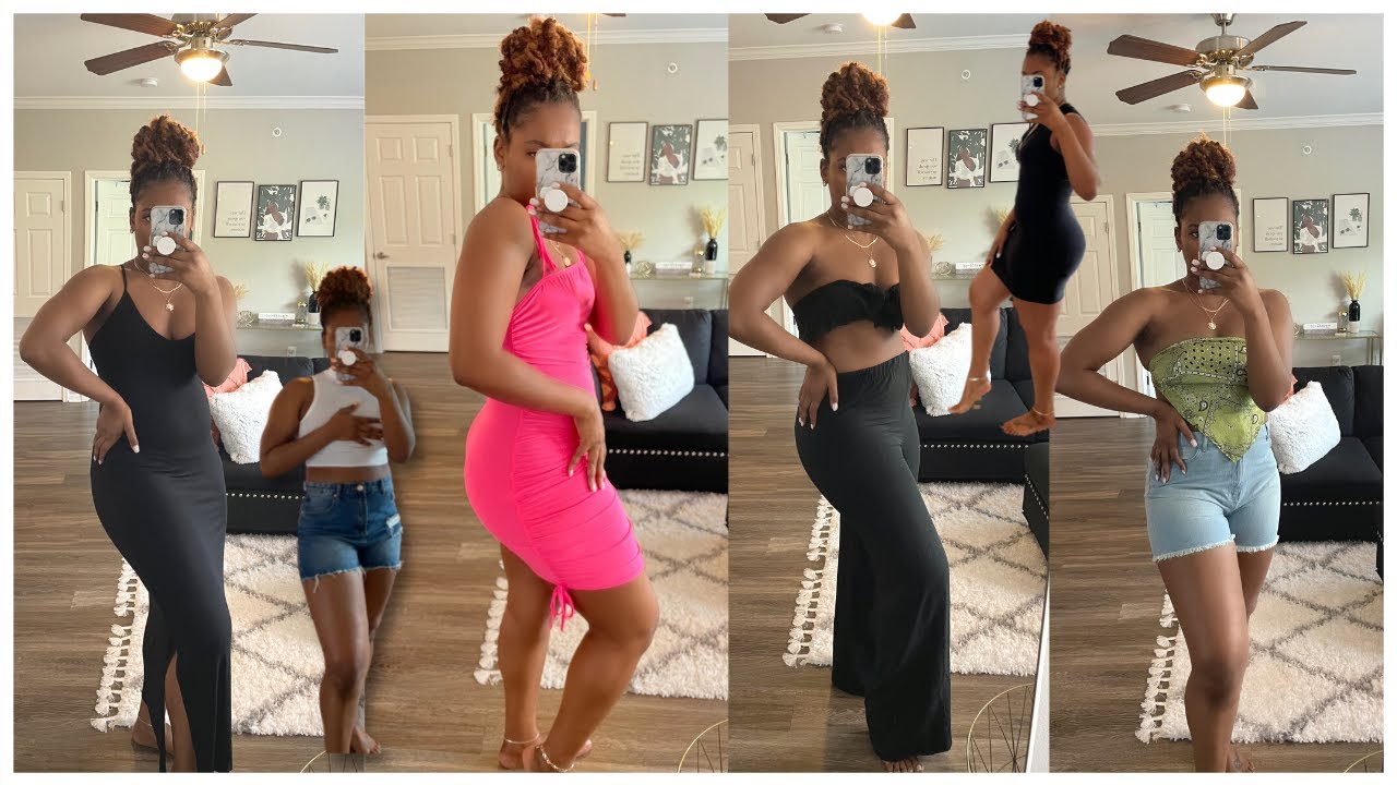 TALL GIRL [BOOHOO] Spring/Summer Clothing Haul 2021 | Slim Thick + Athletic build