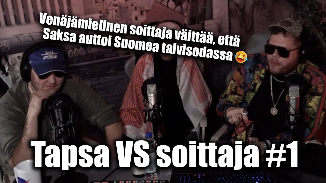 Tapsa VS soittaja #1 - Ven&auml;j&auml;mielinen soittaja ei tunne Suomen sotahistoriaa