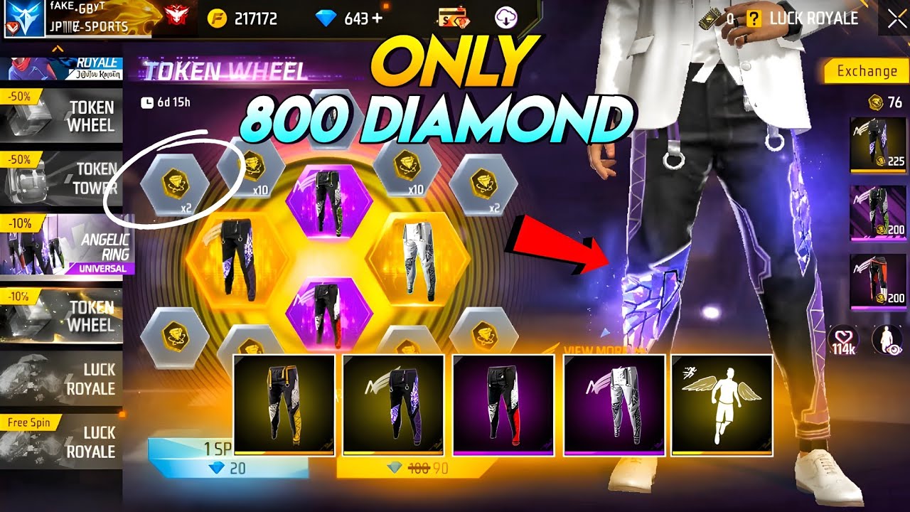 Important ⚠️ New Angelic Pant Event Free Fire 💥😮| free fire | new event | ff new event | new event