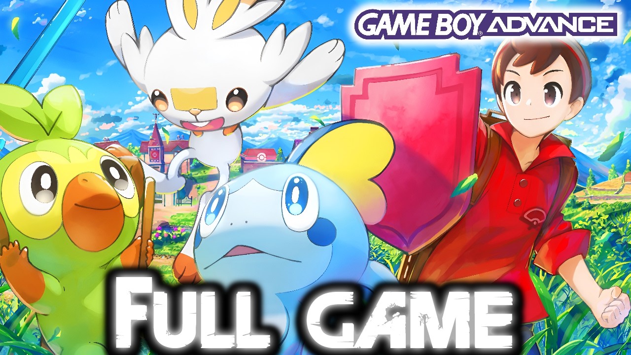 POKÉMON SWORD & SHIELD ULTIMATE PLUS Gameplay Walkthrough FULL GAME (Game Boy Advance)