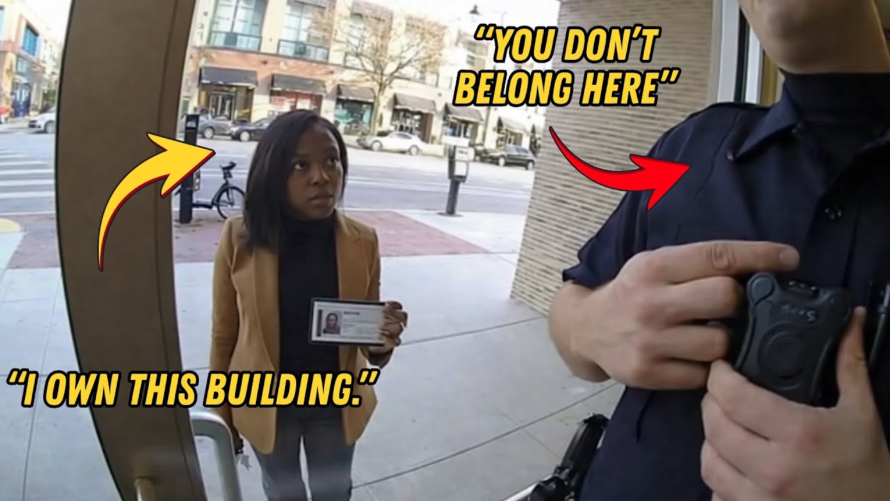 Officer Tells Black Woman She “Doesn’t Belong Here” — She Owns the Building