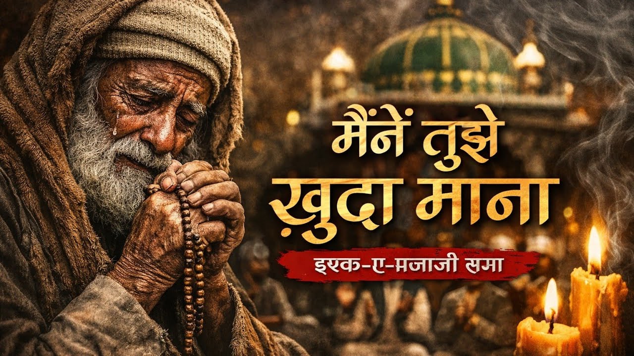मैंने तुझे ख़ुदा माना | New Sufi Qawwali 2026 | Ishq-e-Majazi Dard Bhari Qawwali | Sad Sufi Song