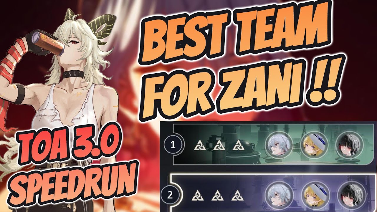This is BEST TEAM for ZANI | TOA 3.0 SHOWCASE | Wuthering Waves