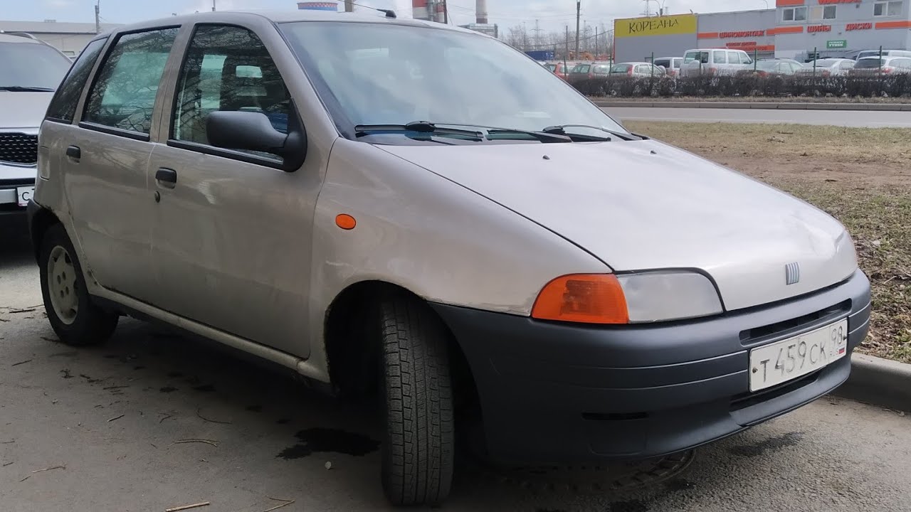 Fiat Punto 176. Суровая зима  '21-'22.