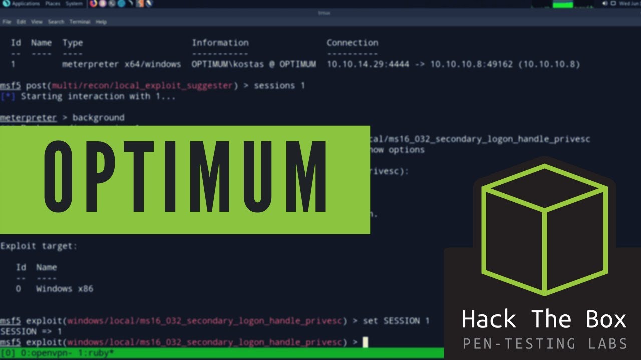 HackTheBox Walkthrough - Optimum