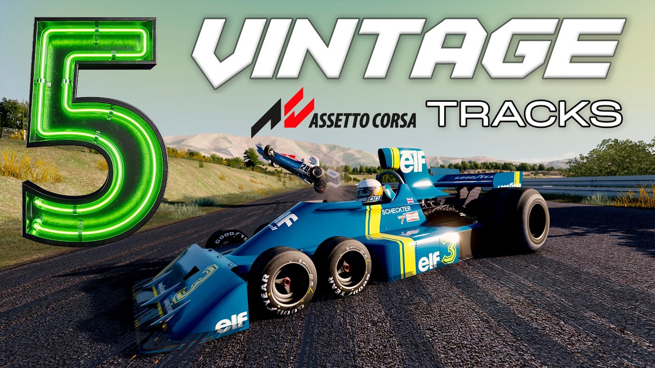 5 Vintage Assetto Corsa amazing Tracks to DOWNLOAD |  EP. 439