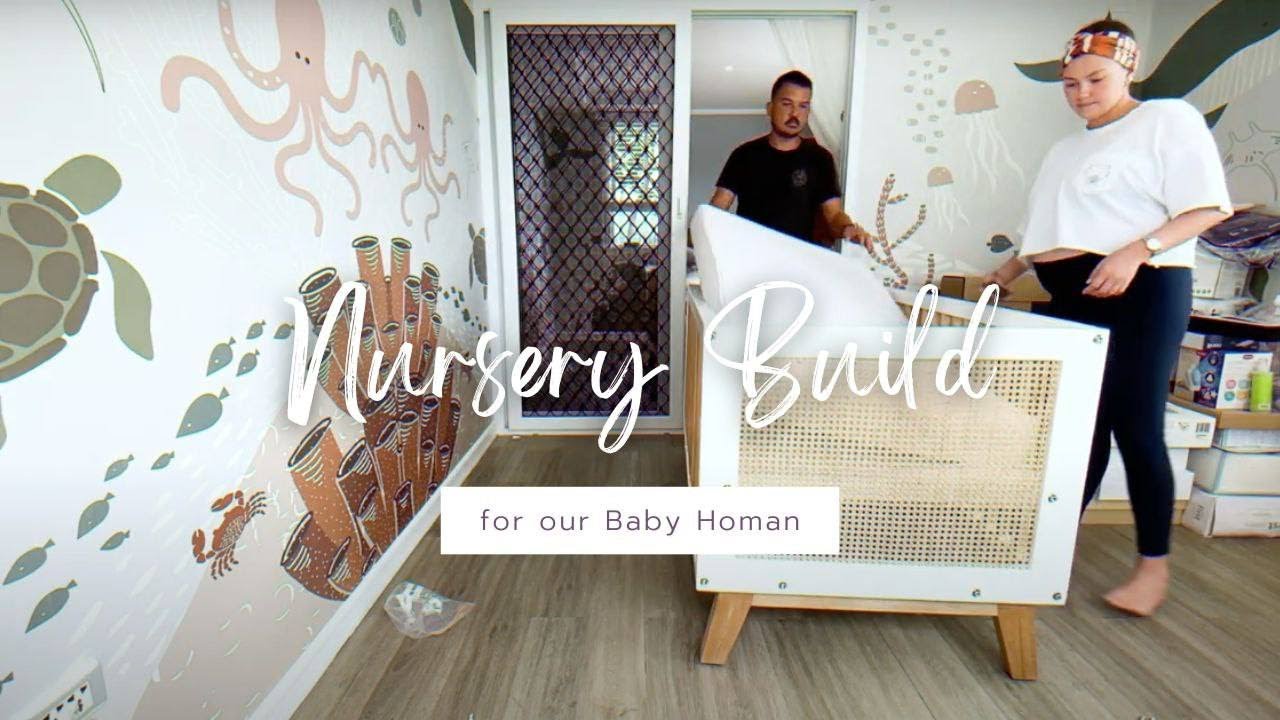 Nursery Build for our BABY HOMAN | Episode 11