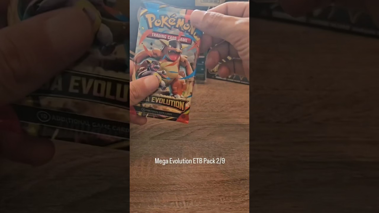 Pack Opening! Mega Evolution ETB Pack 2/9 #pokemon #megaevolution #etb