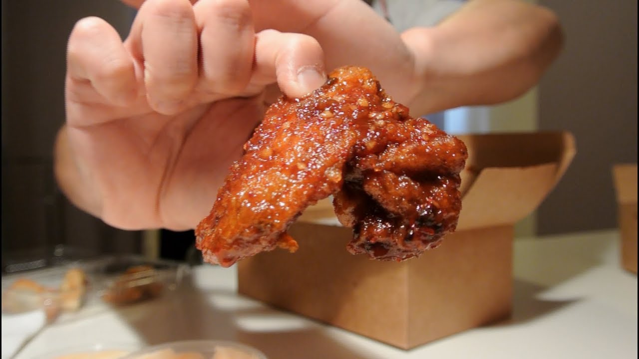 [ASMR] SPICY KOREAN FRIED CHICKEN | EATING SOUNDS | (No Talking)