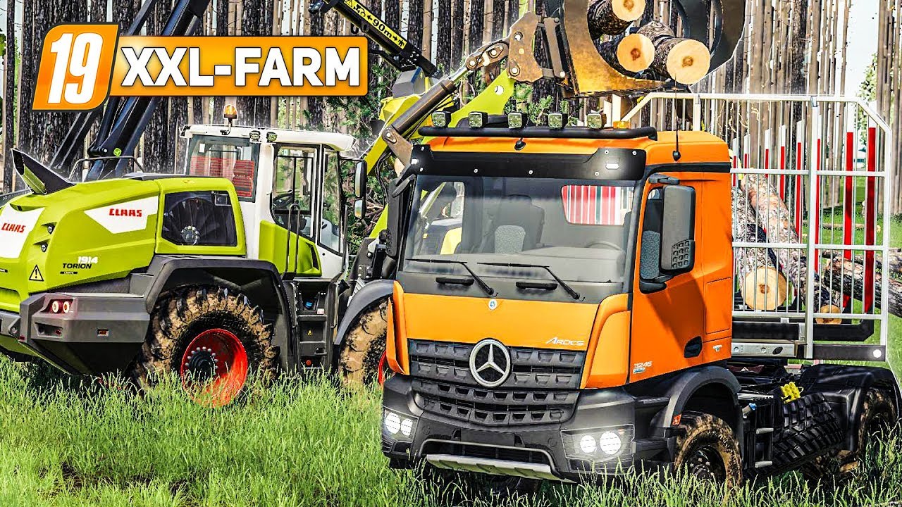 LS19 XXL Farm #100: FORST Extrem - über 1000 BÄUME FÄLLEN | LANDWIRTSCHAFTS SIMULATOR 19