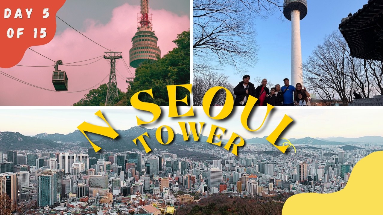 Day 5 of 15 in South Korea | Ashley Queens Buffet Magok | Namsan Cable Car N Seoul Tower