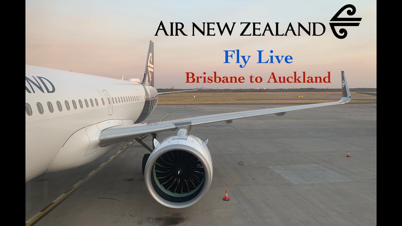(Natural Sound) Air New Zealand NZ-734 Brisbane to Auckland Flight Report (Airbus A321NEO)