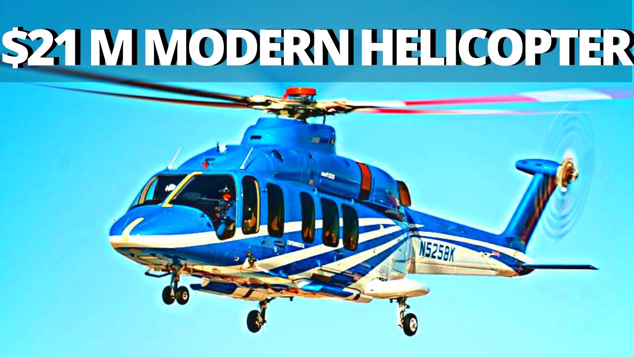 Inside the Luxurious $15 M Bell 525 Relentless Helicopter Tour