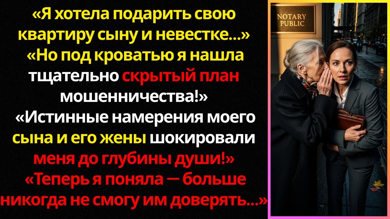 «Сын и невестка готовили мошенничество: я чуть не потеряла квартиру!»