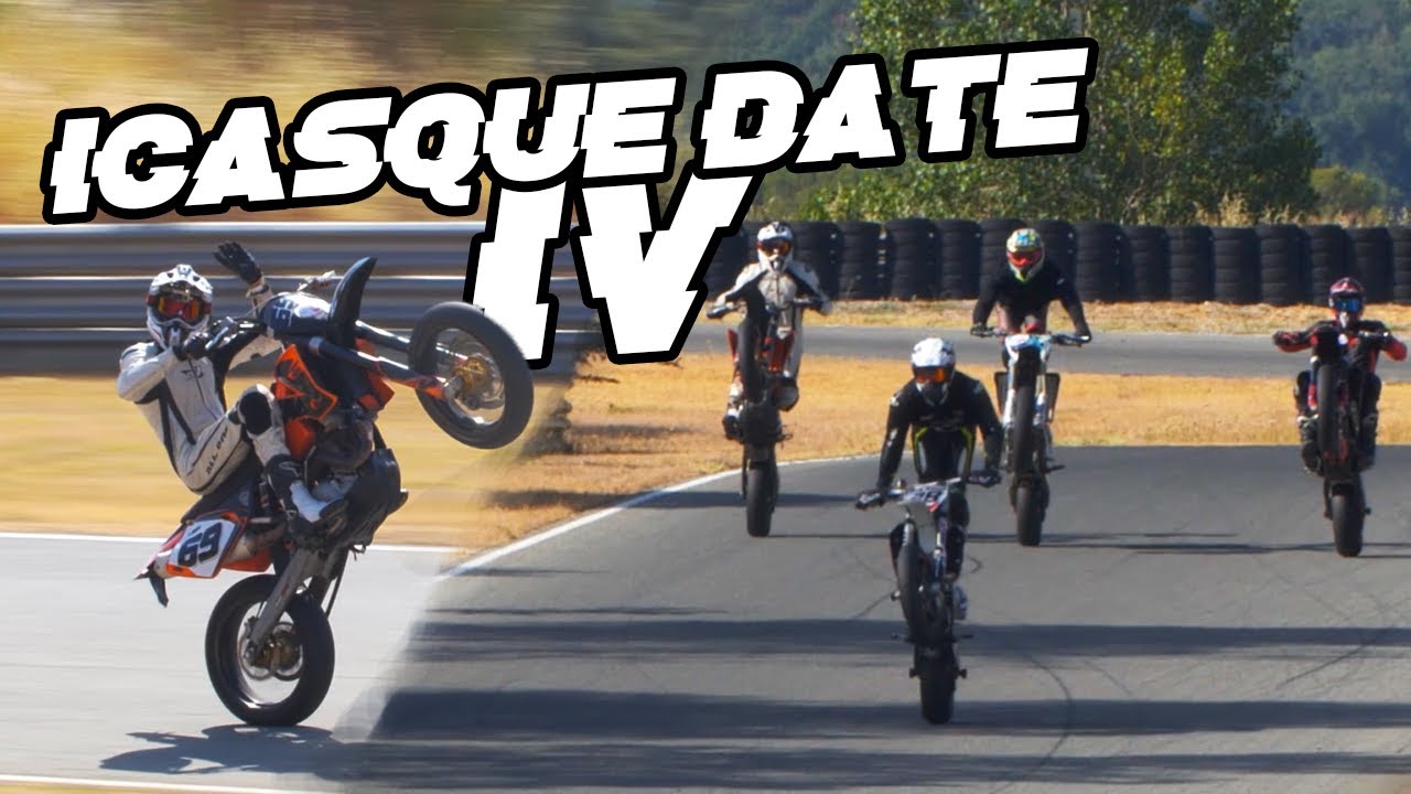 SUPERMOT sur circuit | Icasque date 4 (feat kikaninac, 100%Bitume...)