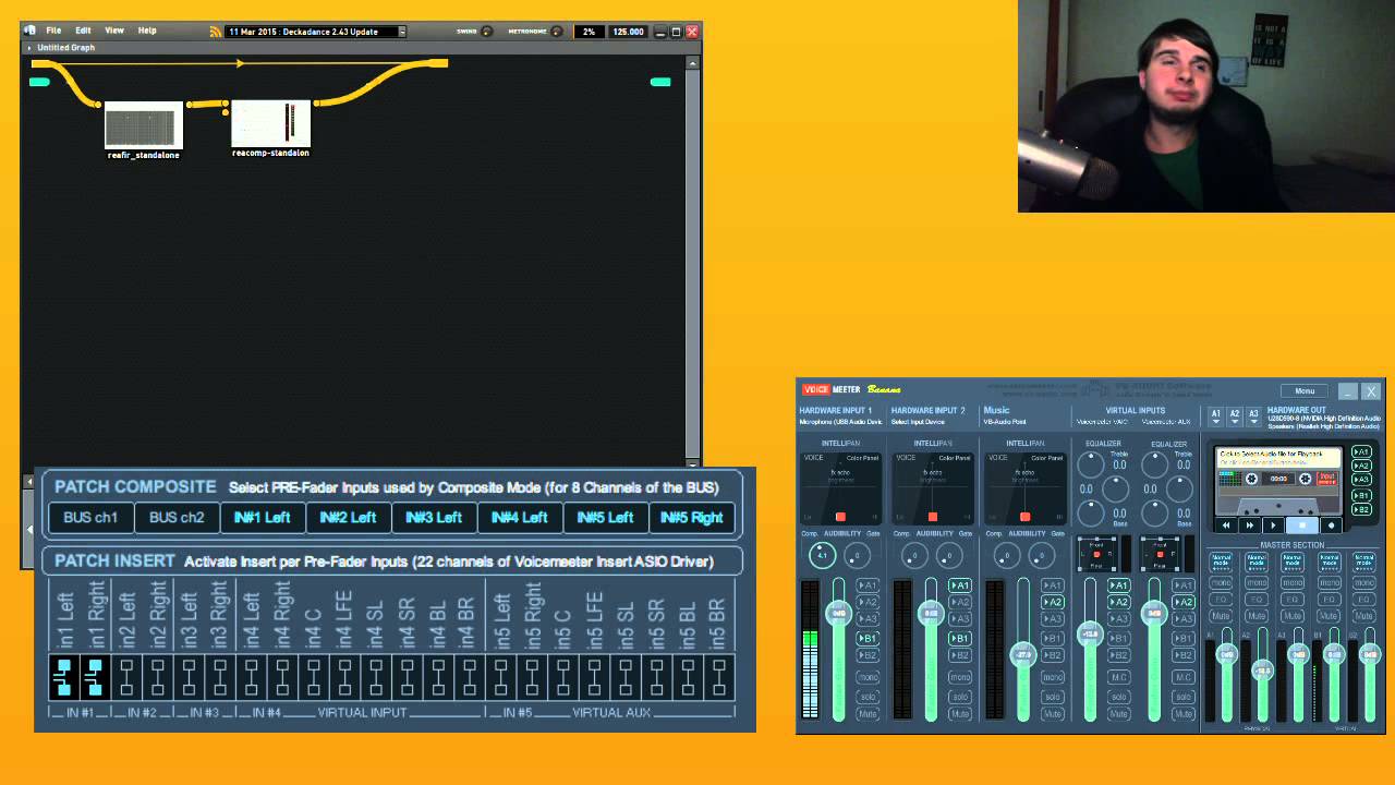 Tutorial? Processing audio with VSTs, Voicemeeter and Minihost Modular