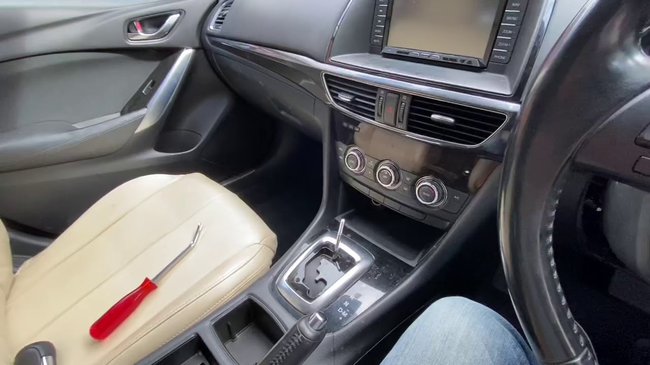 Mazda atenza 6 GJ center console removal