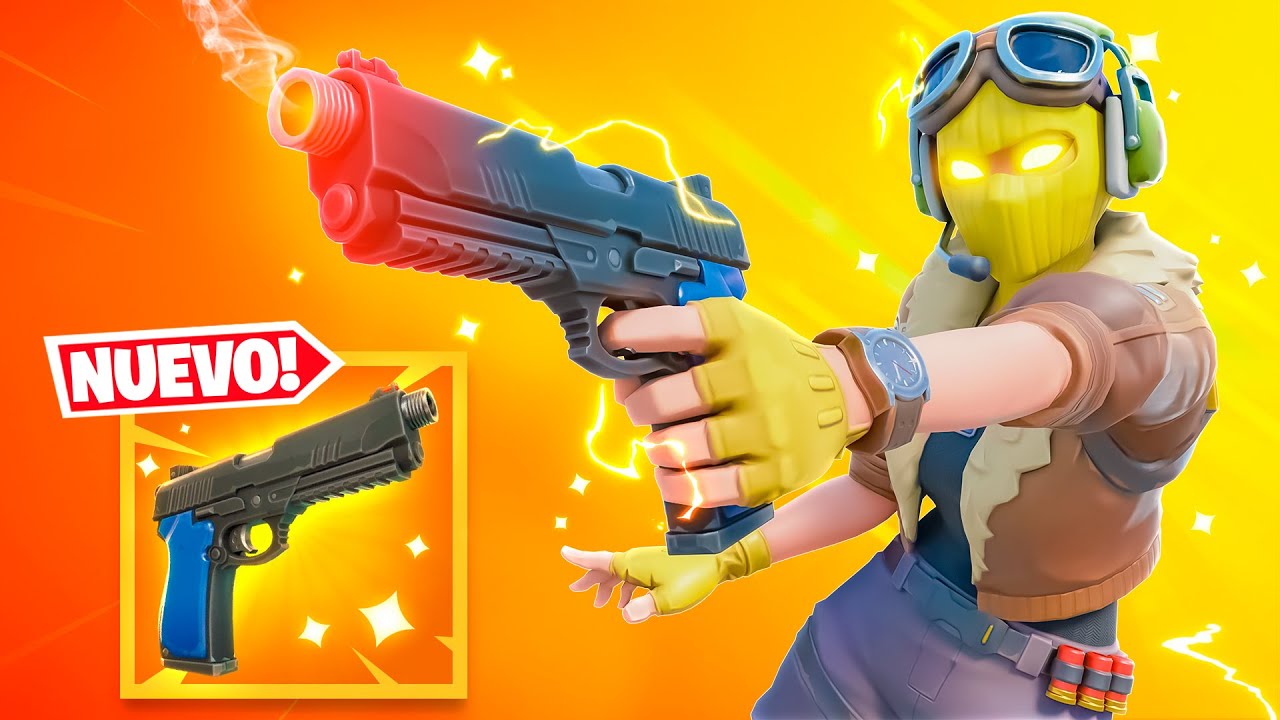 *NUEVA* PISTOLA DE COMBATE EN FORTNITE! (actualización)