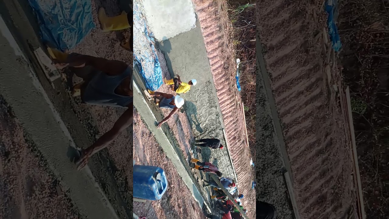Pengecoran Lining saluran irigasi sekunder