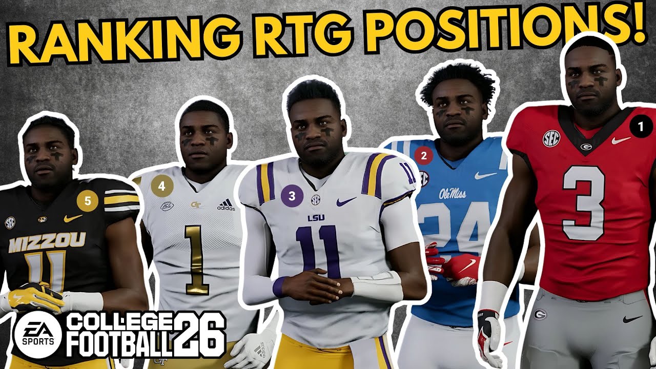 The Best and Worst Positions in Road to Glory!