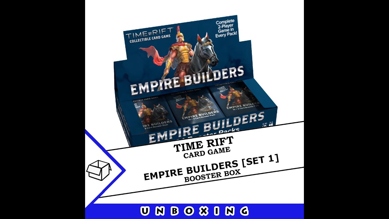 Time Rift: Booster Box [Set 1 - World Builders] -- Part 1