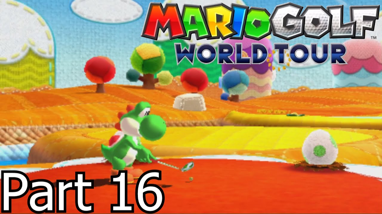 Mario Golf World Tour | #16 - Yoshi Lake Challenges