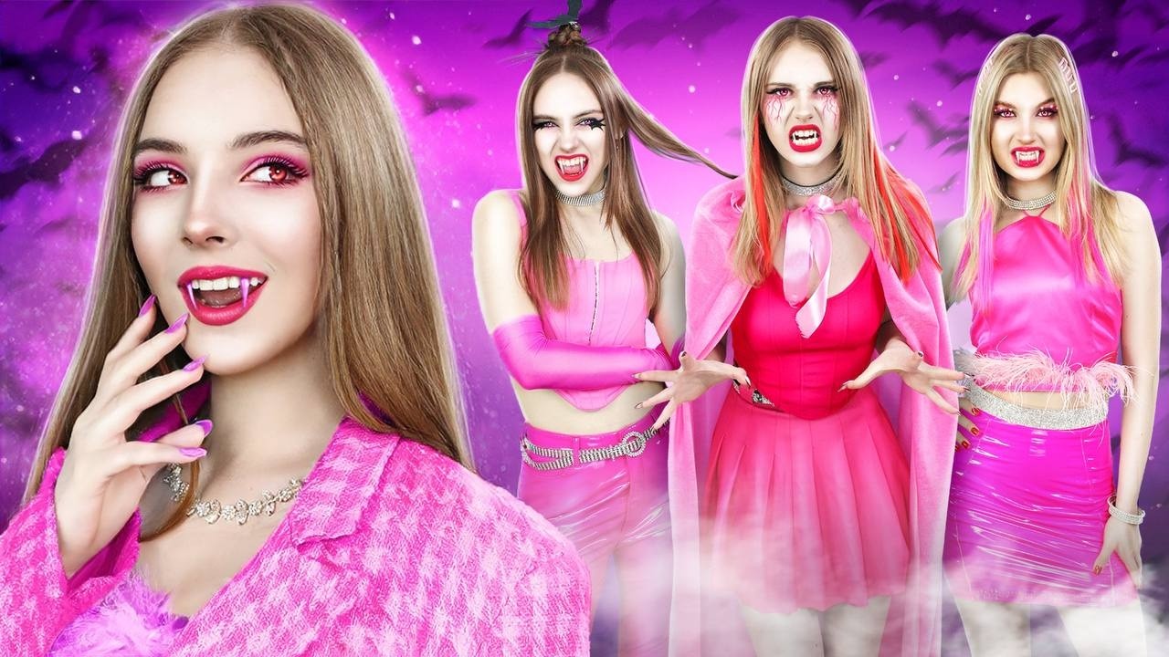 Mean Girls Became Vampires! Makeover From Normal to Popular in Vampire&rsquo;s School