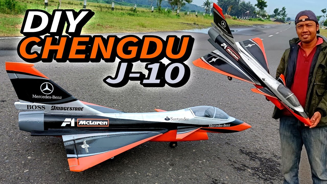 DIY Chengdu J-10 RC Plane [SUB]