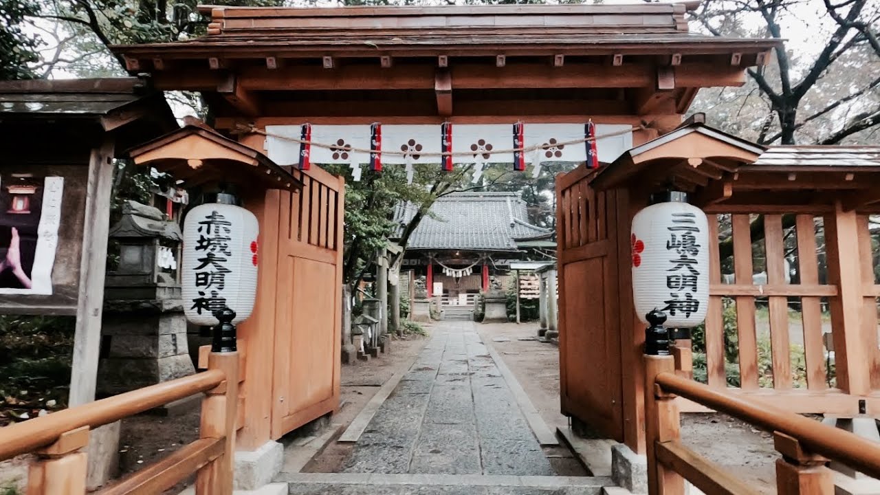 上州三嶋神社【群馬県明和町梅原】Joshu Mishima Shrine【Umebara, Meiwa, Ora District, Gunma】環境音/神社参拝