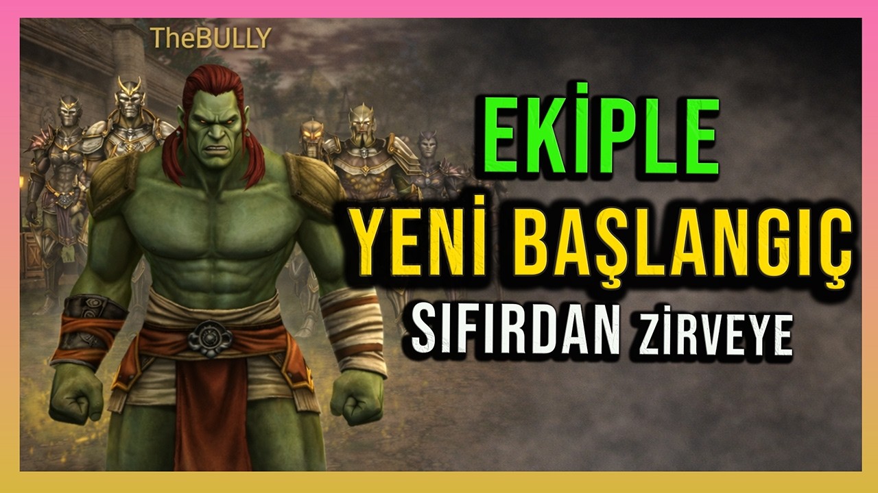 EKİPLE SIFIRDAN ZİRVEYE! | Knight Online Ekiple Sıfırdan | ZERO