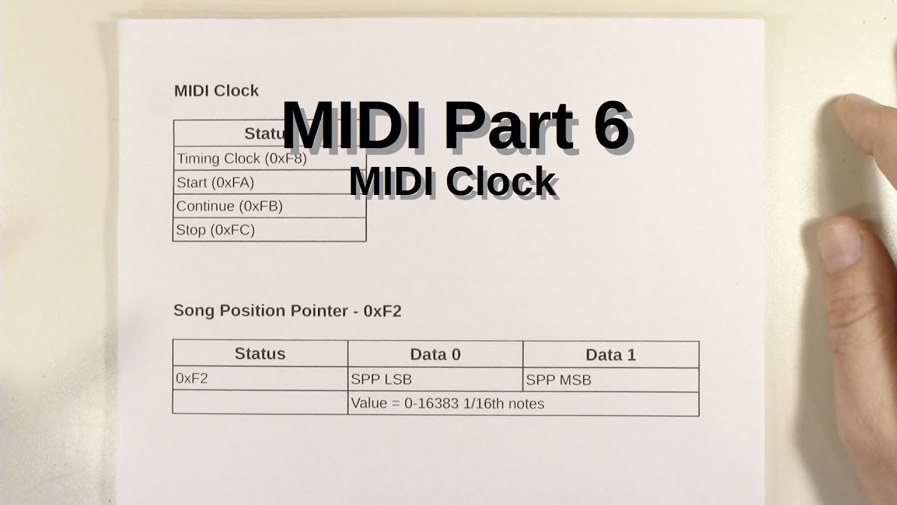 MIDI Part 6 - MIDI Clock