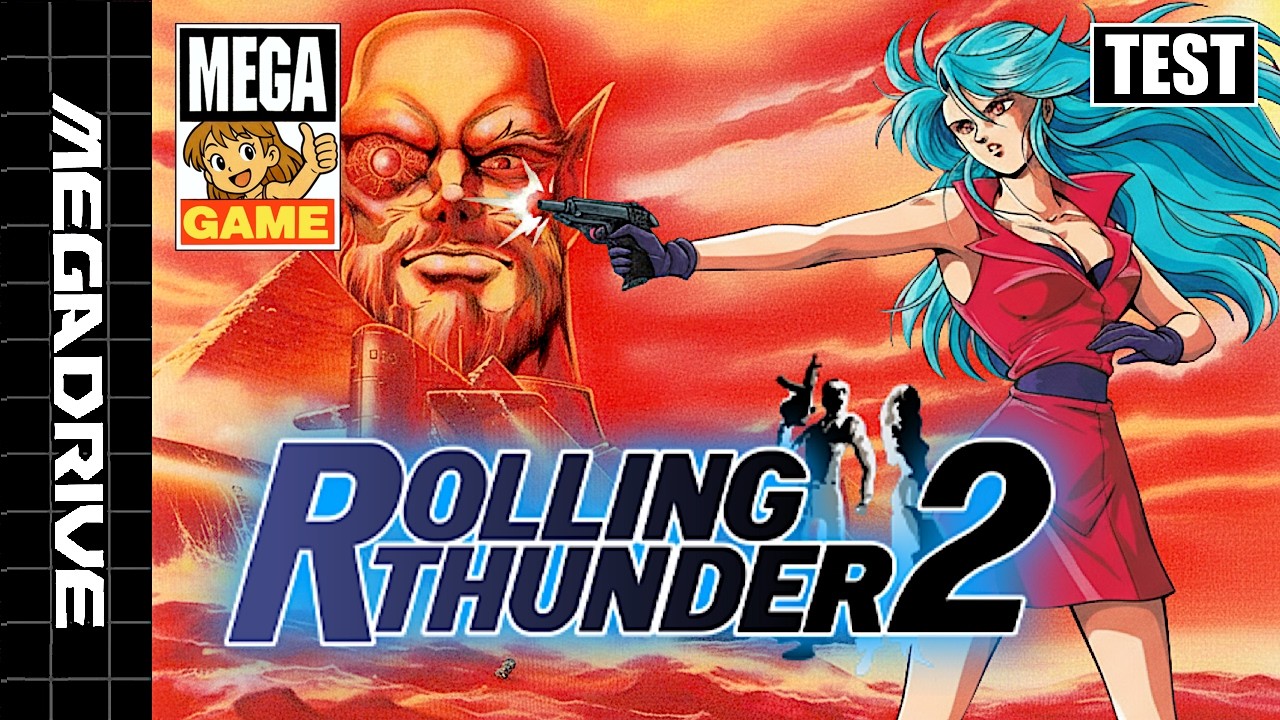 Test : ROLLING THUNDER 2 sur MEGA DRIVE