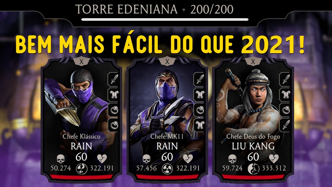 Zerando a Torre | Torre Edeniana Fatal Chefe 200 com Ouros e Diamantes + Recompensas | MK Mobile