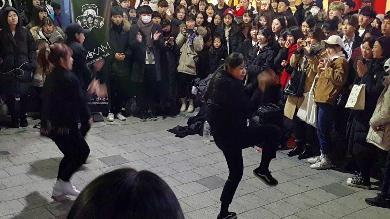 [디벨롭☆DEVELOP]세븐틴(SEVENTEEN)☆박수(CLAP)☆COVER 홍대버스킹 20171225월 [Hongdae Kpop Street Dance]