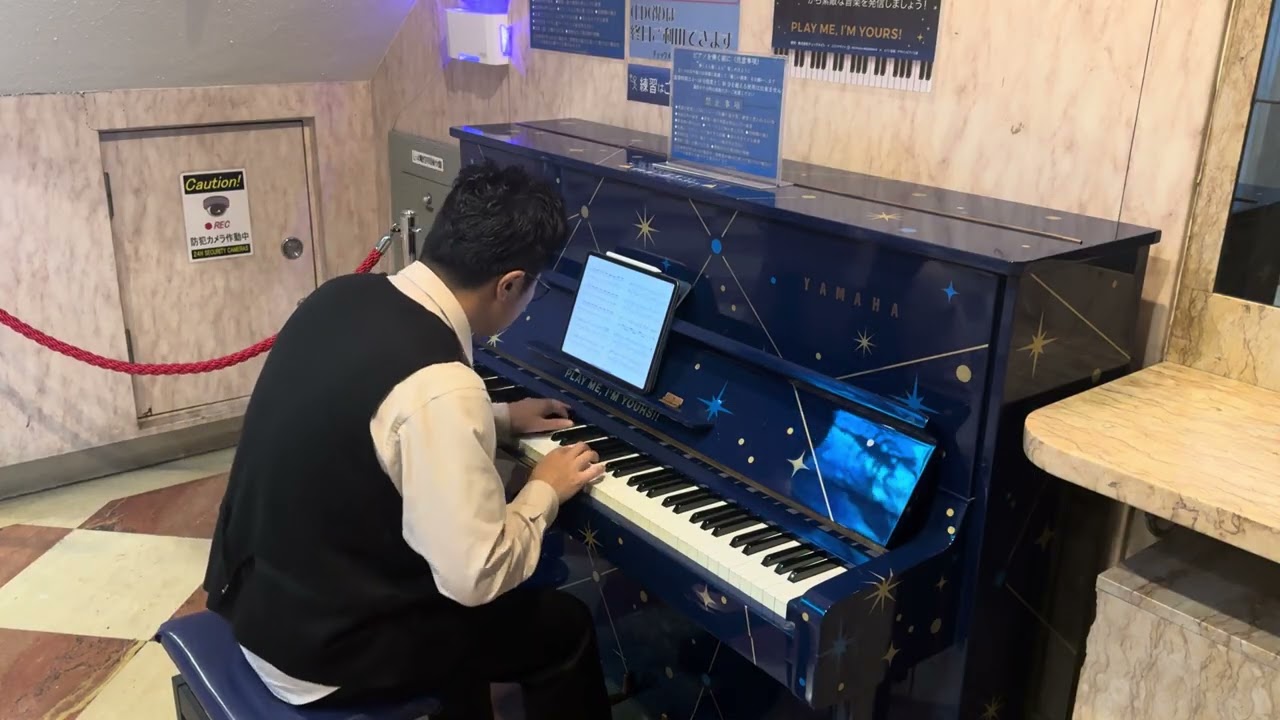 Get Wild - TM NETWORK - 新宿・歌舞伎町【ストリートピアノ巡り】