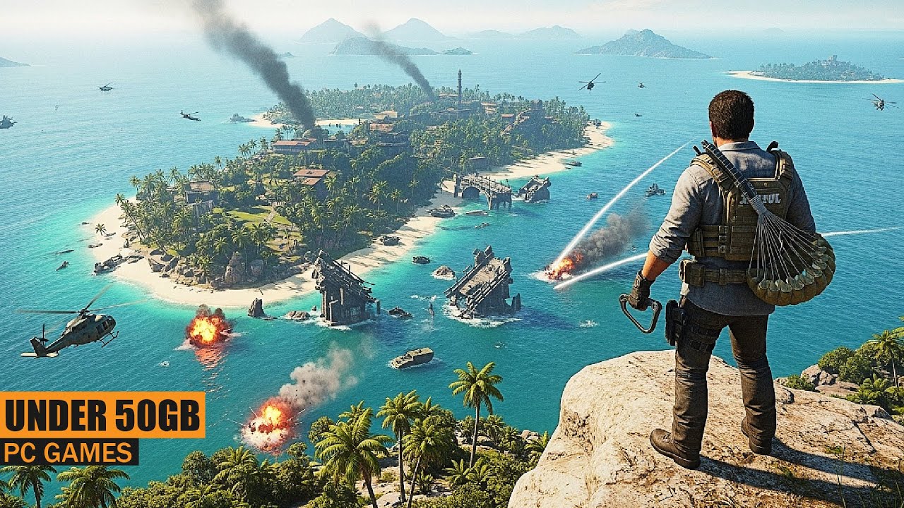 20 игр для ПК весом до 50 ГБ, в которые обязательно стоит поиграть в 2025 году